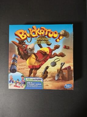 BUCKAROO! by Hasbro Gaming The Saddle-Stacking Game!
